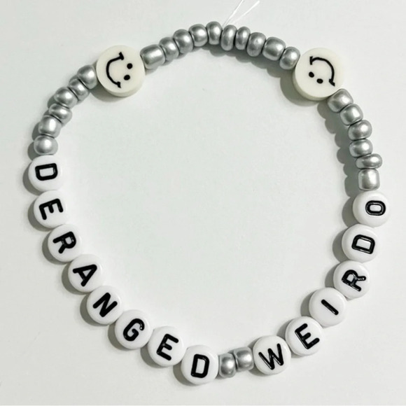 Taylor Swift Eras Tour Friendship Bracelet TTPD Deranged Weirdo - Picture 1 of 1